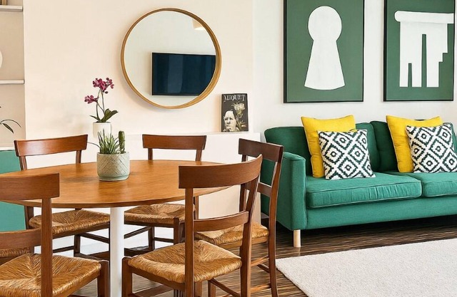 Delightful 3-Bedroom Apartment. Fast Transport Links. Quiet, Peaceful & Safe.