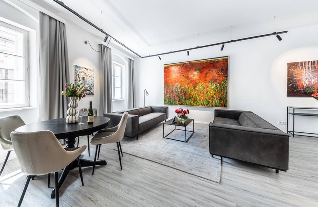 Deluxe Apartment “Art Collection" with King Bed and Air Conditioning