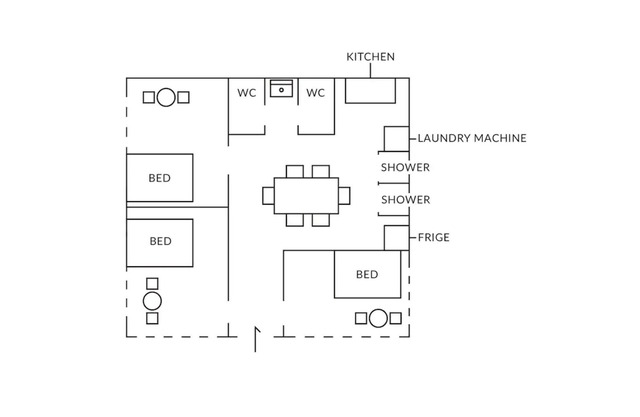 Design hotel near UenoAsakusa with 3 bedrooms/Kita-ku Tokyo