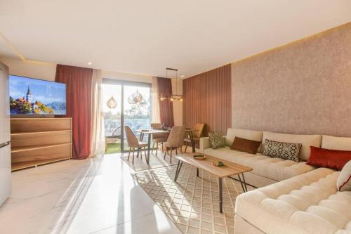 Design, résidence standing, Salon modern, Terrasse