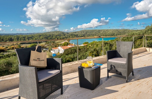 Designer house overlooking the beach of Es Grao, Menorca