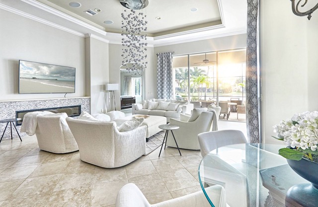 Designers dream home with amazing outdoor living with own tiki bar.