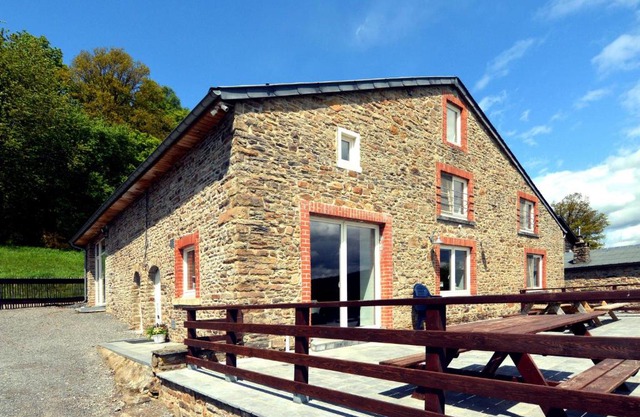 Detached characteristic holiday farmhouse with spacious terrace in the Ardennes
