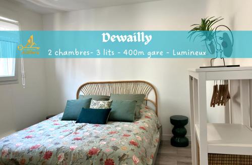 Dewailly, 2 chambres, 3 lits, élégant, 700m centre ville