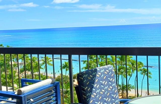 Direct Oceanfront in the Heart of Waikiki! Spectacular New Custom Reno!