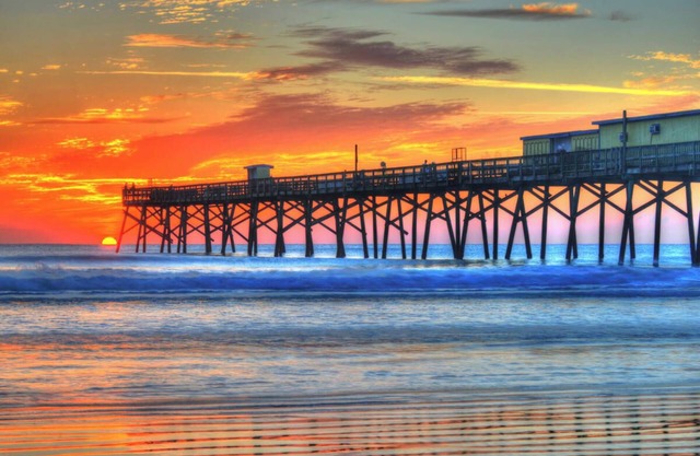 "Direct Oceanfront Studio Condo Close to Sunglow Pier