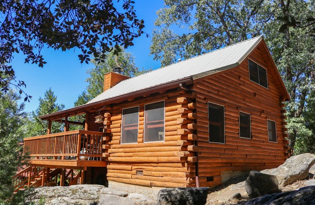 Discover Unmatched Charm at Timbered Pines Log Cabin with AC and EV Charger