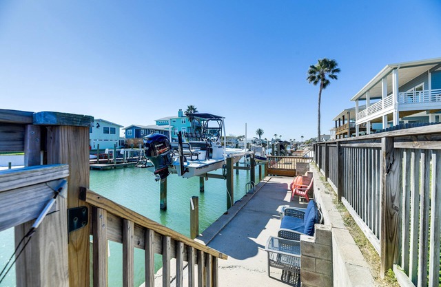 Dock & Bay Access: Rockport Home on Canal