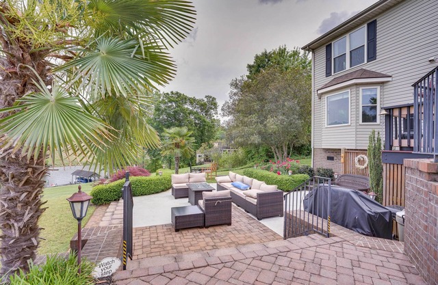 Dock & Kayaks: Lakefront Roanoke Rapids Home
