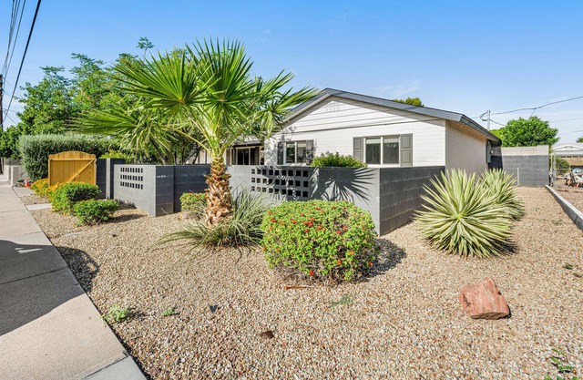 Dog-friendly home with private pool, spa, enclosed yard, grill, patio, & firepit