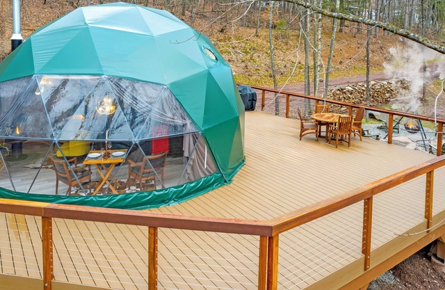 Domes at Catskills a lakefront glamping adventure for adults