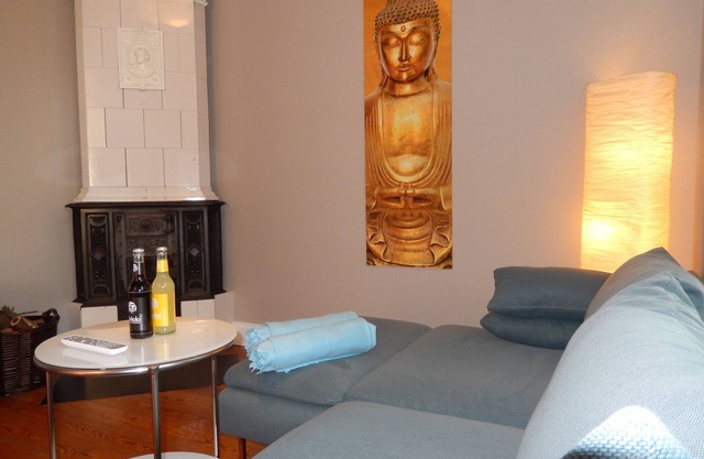 Downtown, Lübeck, ground floor, turn of the century, old town, fireplace, WiFi, parking lot