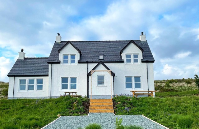 Dramatic Sea Views At Healabhal House on the Isle of Skye.