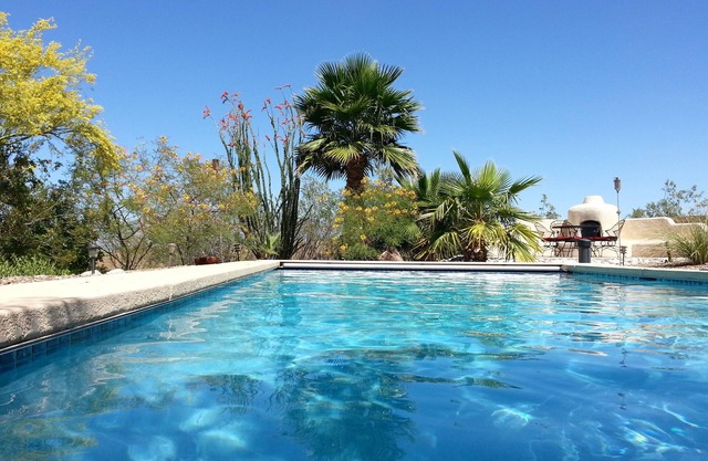 Dream Home with Solar Heated Pool, Putting Green, City Lights