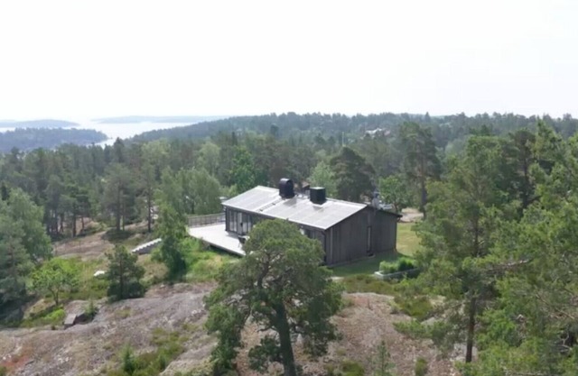 Dream location with sea view in the nature reserve in the Stockholm archipelago
