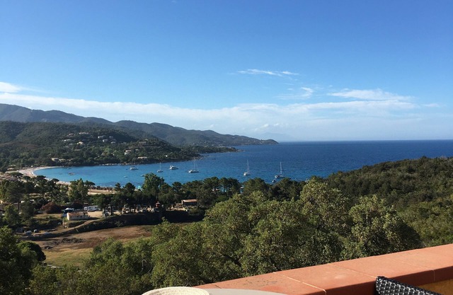 Duplex Terrasse vue mer à Favone - Accès Plage à Pied