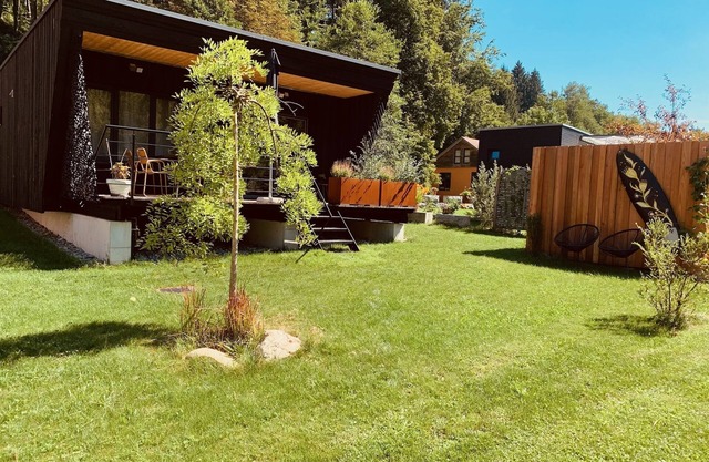Eco Tiny House für 4 Direkt am Wald - Nahe Bodensee & Allgäu - Hunde Erlaubt