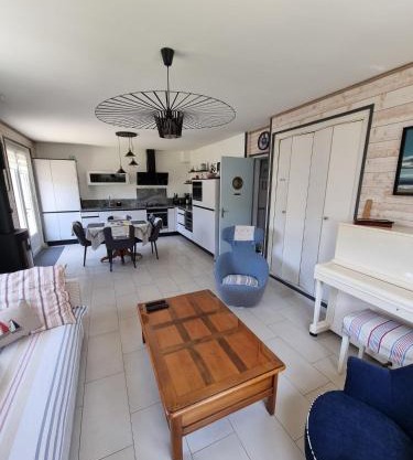 Ecume de mer, véritable maison de vacances à 400 m des plages
