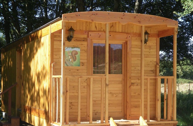 Ecureuil, a zen trailer for an unusual stay in the countryside