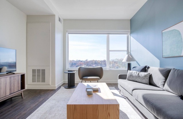 Elegant Elmhurst 1BR w/Lounge, Pool & Gym nr Metra, by Blueground