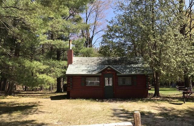 Ellis Lake Resort - Doghouse Log Cabin-Interlochen/Traverse City