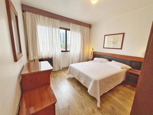 ENB | Flat hotel em SBC p/2 pp Espaço e Conforto