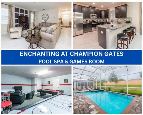 Enchanting Escape Private Pool SPA Games Room