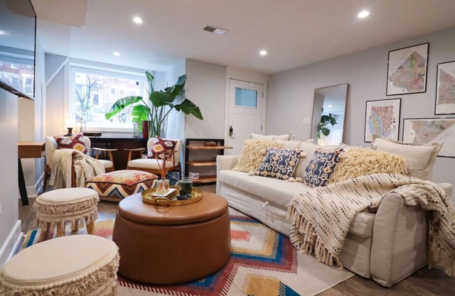English Basement in Renovated 110 y/o Row Home!