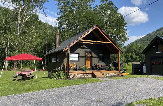 Enjoy the mountains, fishing, a camp fire and much more!