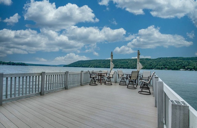 Enjoy the sunset from this east side Keuka Lakefront home!