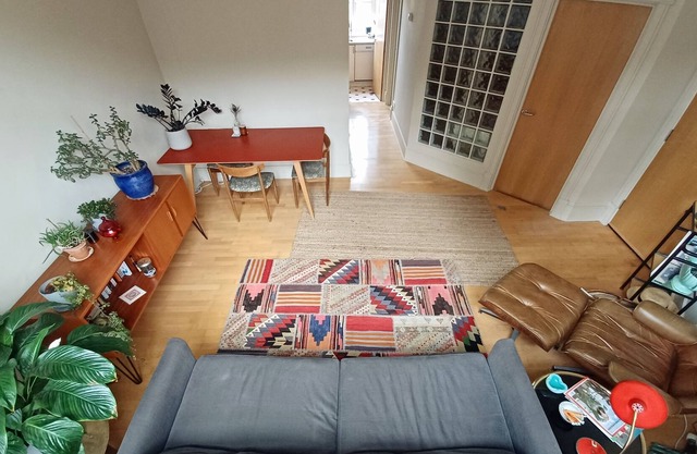 Entire flat in converted printworks, East London