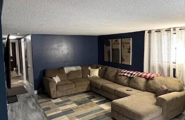 Entire lower level just off Interstate, free breakfast