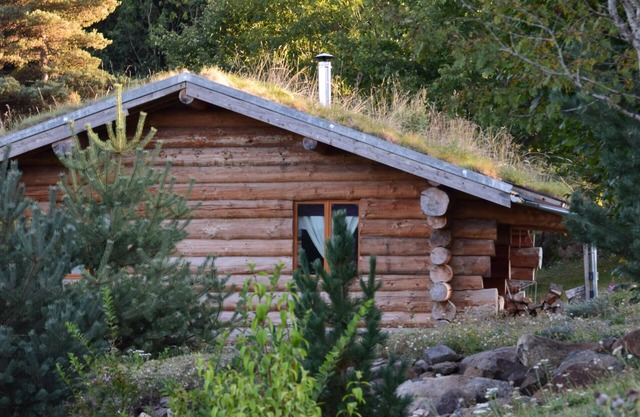 "Epicéa": unusual log cabin in the heart of Auvergne nature