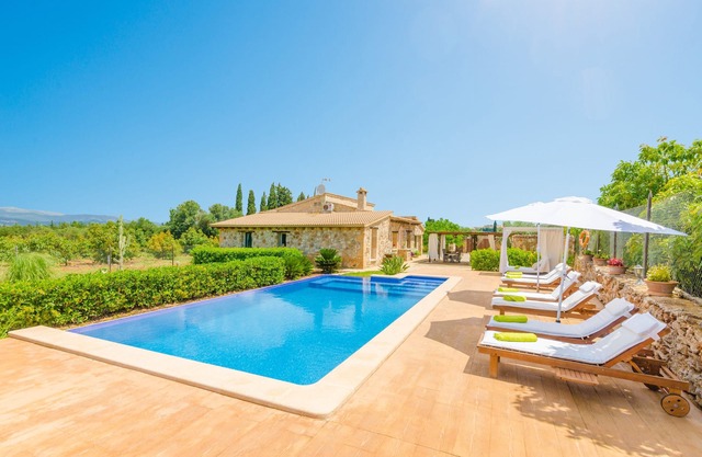 ES MOYÀ DES PINS - Villa with private pool in Muro. Free WiFi
