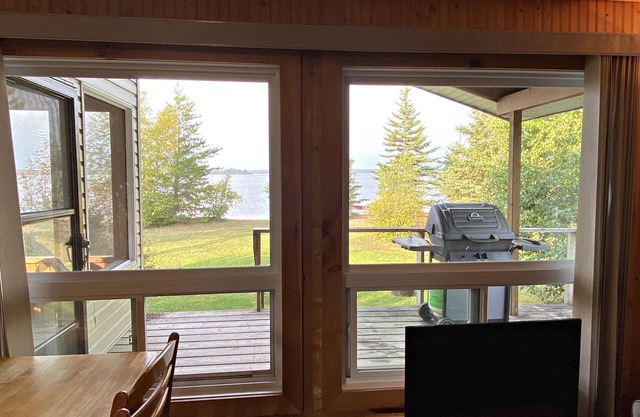 Escape to "Shore Beats Work" Come Fish Betula Lake