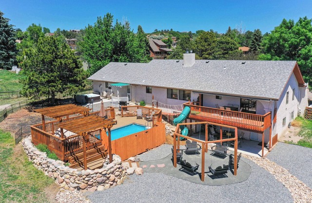 Evergreen Luxe! Backyard Oasis w/Pool & Hot Tub!