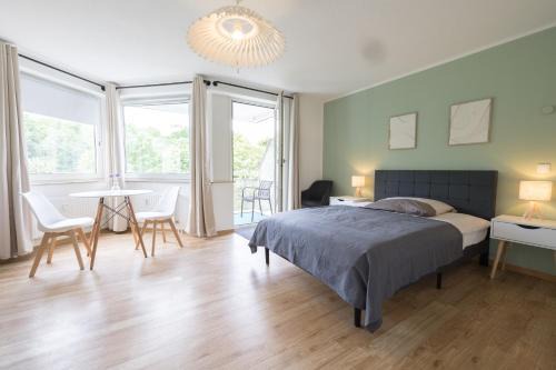 Executive Stadtwald Apartment - S-Bahn Direct - 12min Messe Essen - Barrier-Free