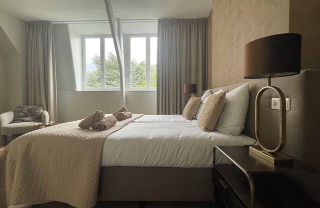 Experience comfort and style in this high-end suite, set in a beautifully renovated historic buildin