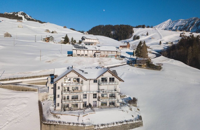 "Experience Luxury and Comfort at Apartment Soldanella in Amden, Switzerland!"