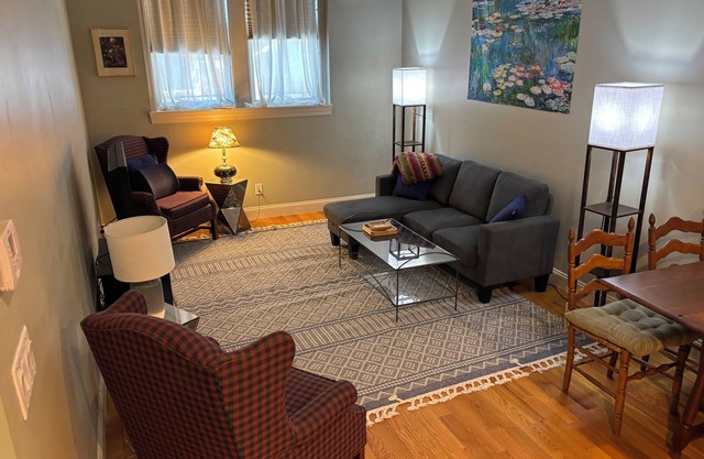 Fabulous 1 BR apt in converted industrial building. 1 block from Washington Park