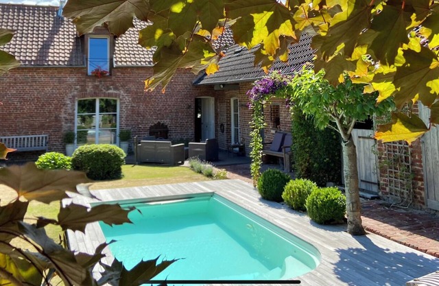 Farmhouse in residential village with private pool