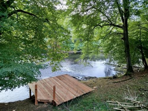 Ferienhaus Siegstrand mit Flusszugang
