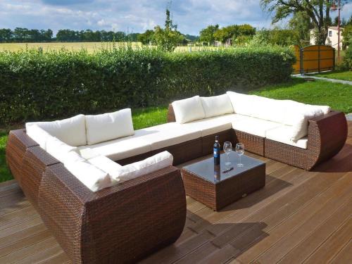 Ferienhaus Zum roten Adler in Storkow, cleaning included