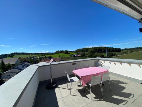 Ferienwohnung Hopfenblick Dachterasse 3SZ Bodenseeregion