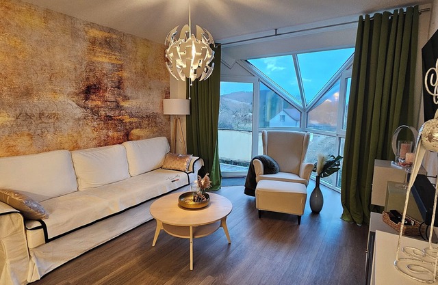 Ferienwohnung mit Weinbergblick Nähe Schloss Wackerbart