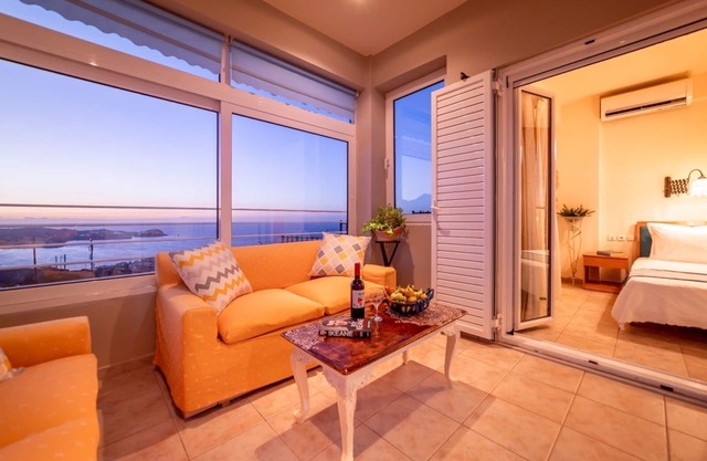 Filia’s Stunning Sea View Apartment, in Lygaria – Peace, Comfort & Cretan Charm