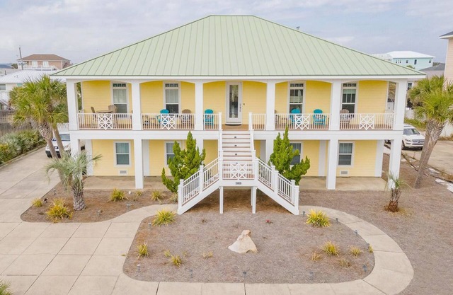 FILL IN THE GAPS! The Big Yellow Beach House | Gulf Views, Private Pool!