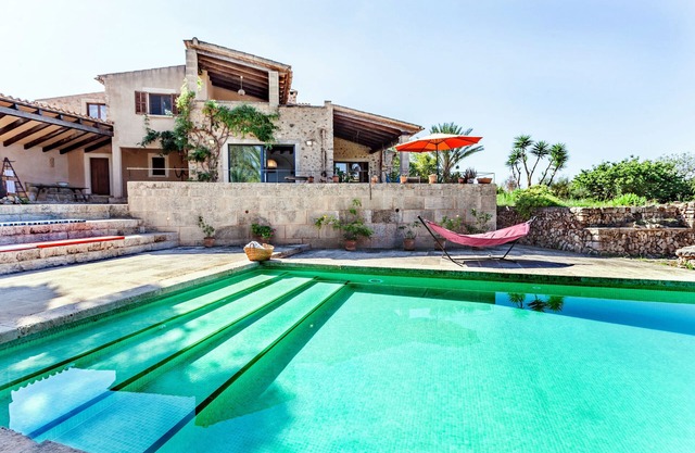Finca Son Negre holiday house with pool in a natural setting in Felanitx perfect for large families and yoga