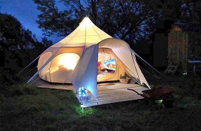 Finest Retreats - Oak Lotus Belle Tent