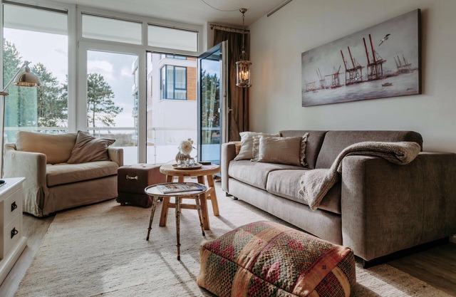 First-class vacation apartment D-04 Beach view in Südkap Pelzerhaken on the Osts